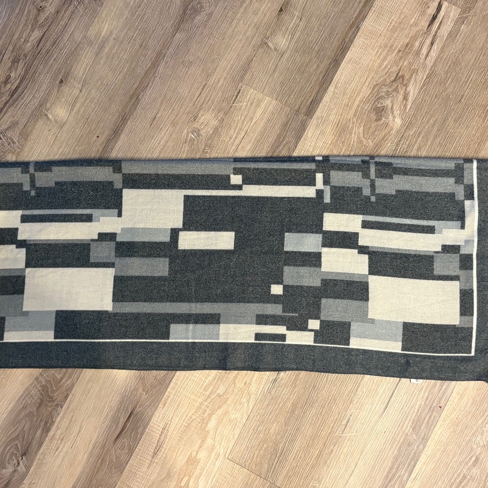 Elegant, Contemporary Cashmere & Cotton Wrap or Scarf